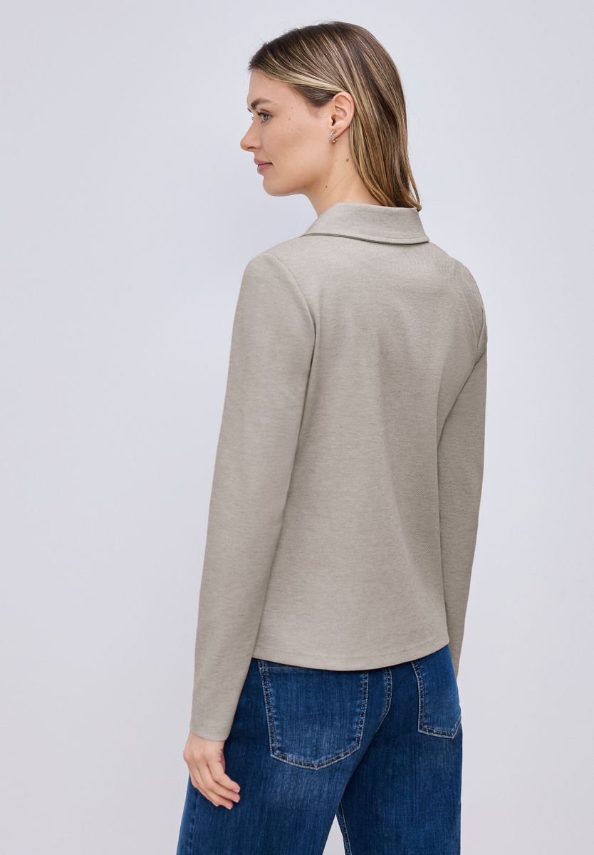 Basic Piqué Blazer