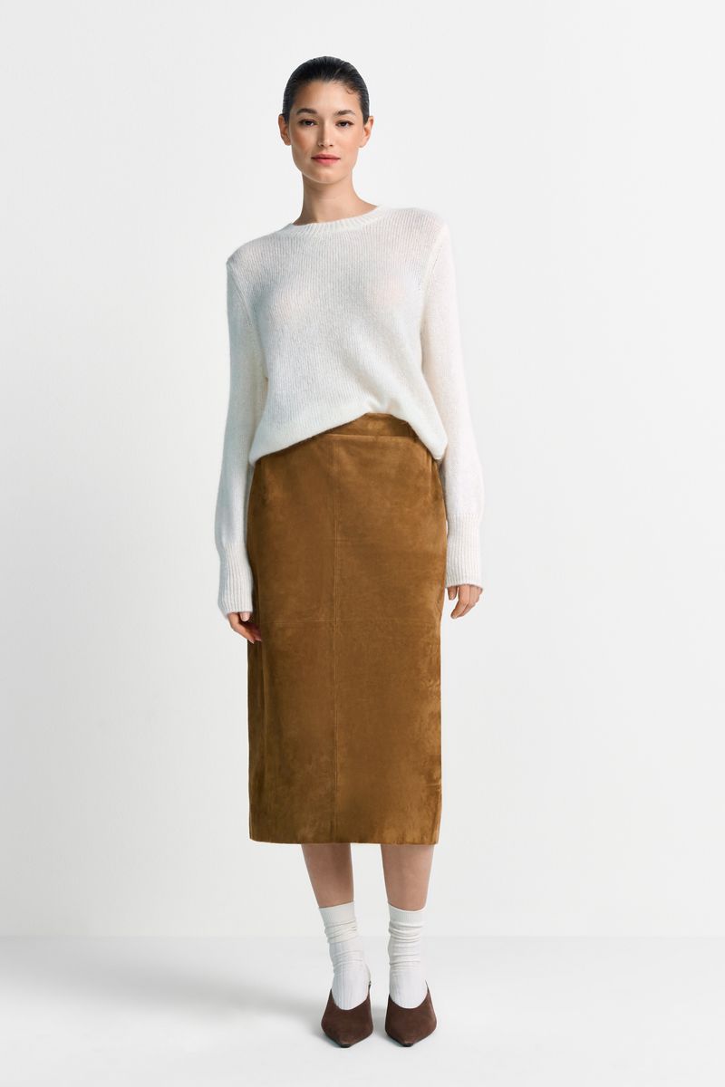 Crew-Neck Pullover Oversized