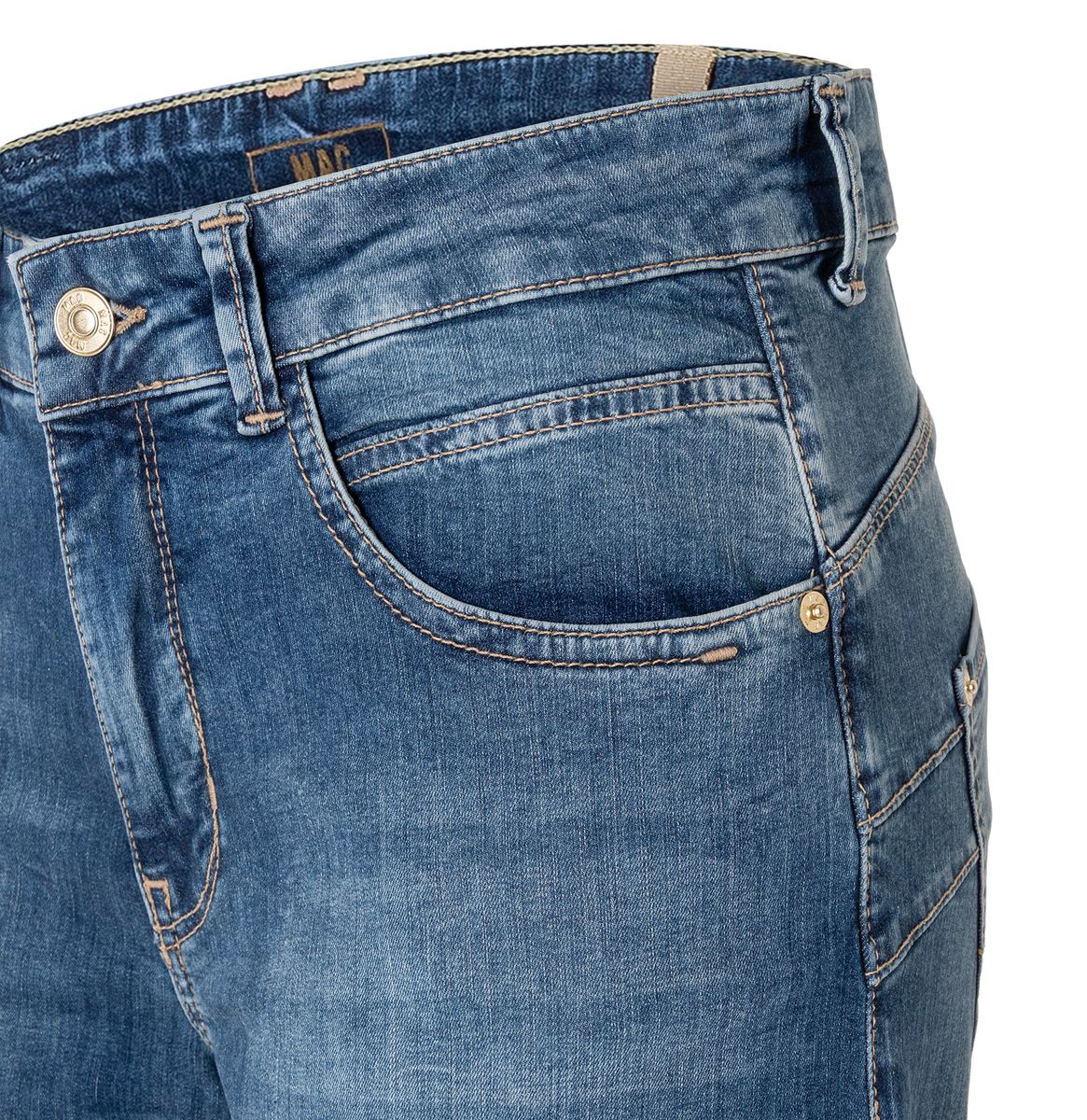 MAC JEANS - RICH PALAZZO, Light weight denim