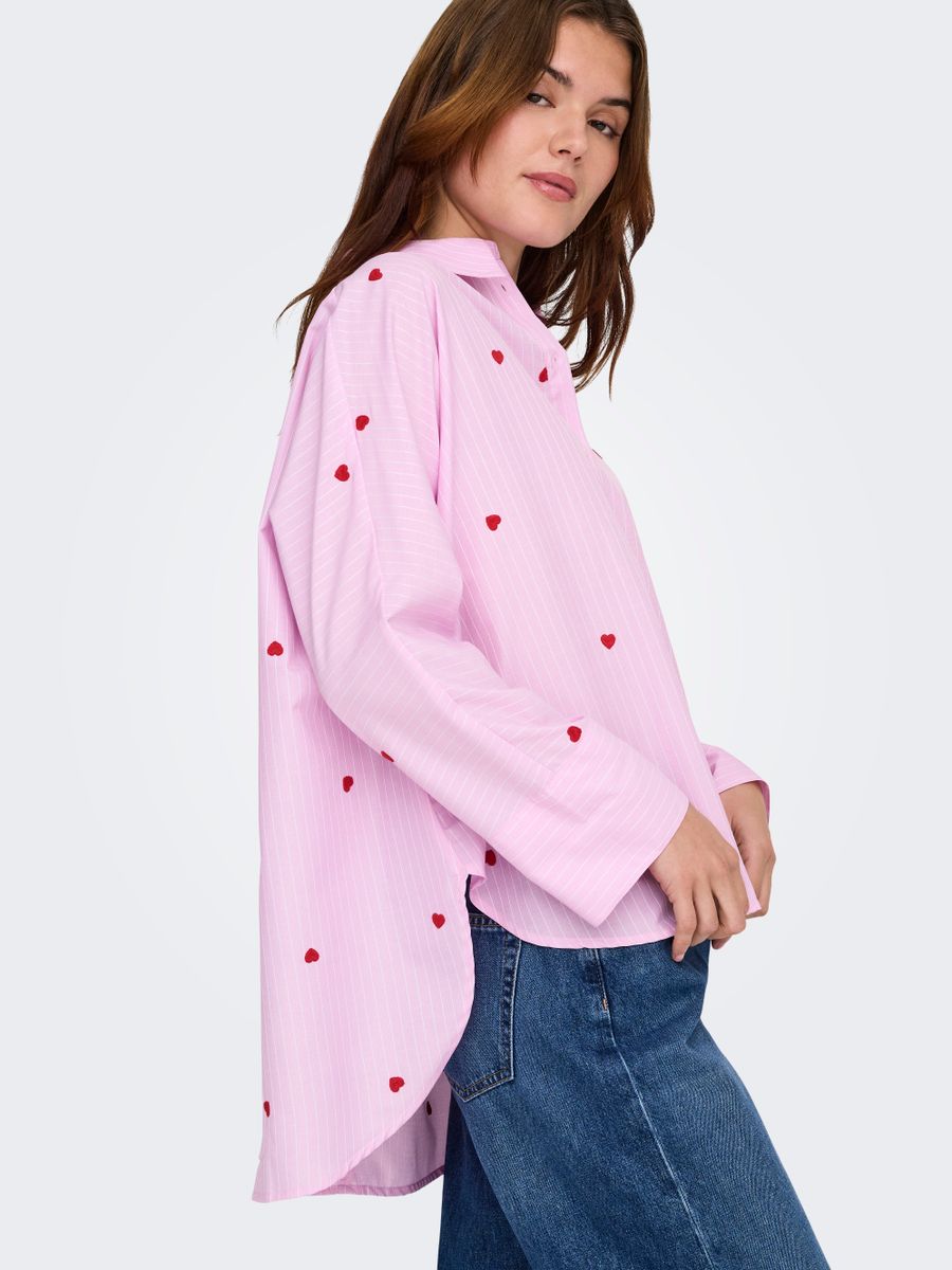 ONLNEW LINA GRACE STR EMB SHIRT WVN NOOS