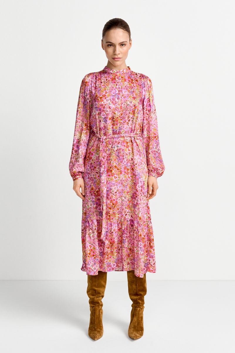 Printed Midi Dress