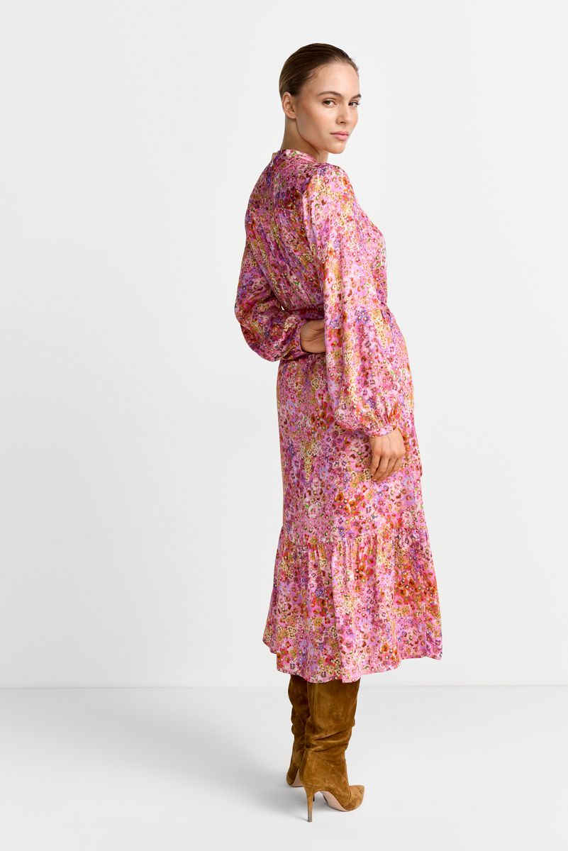Printed Midi Dress