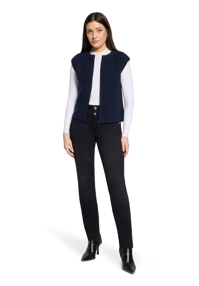Grobstrickjacke