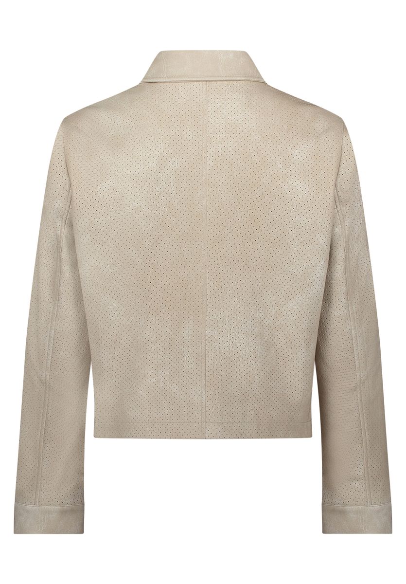 Kunstleder-Jacke