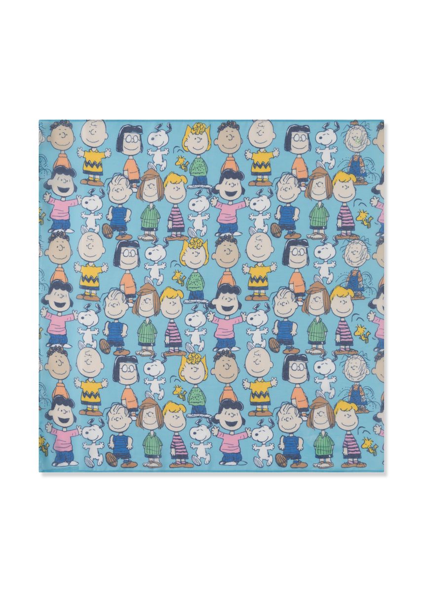 Peanuts Loop-Schal aus recyceltem Polyester mit Peanuts-Motiven