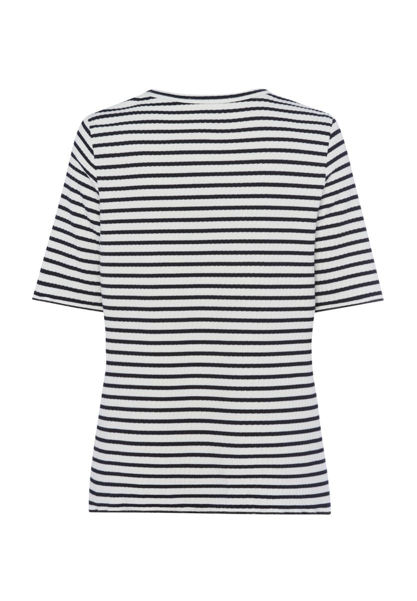 Shirt CASUAL in gerippter Optik