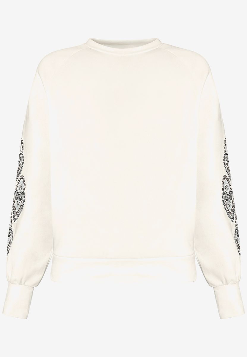 Sweatshirt mit Aufdruck