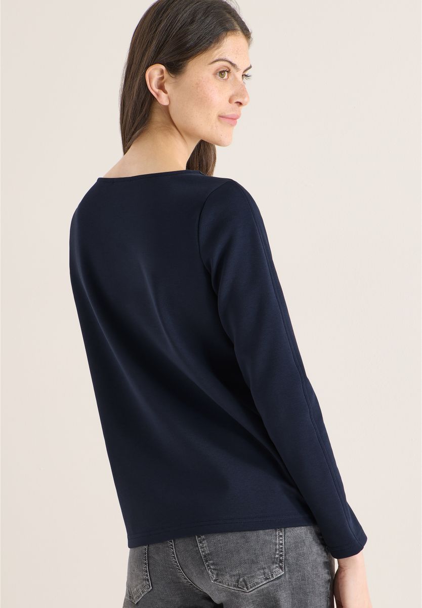 Silk-Touch Stickerei Shirt
