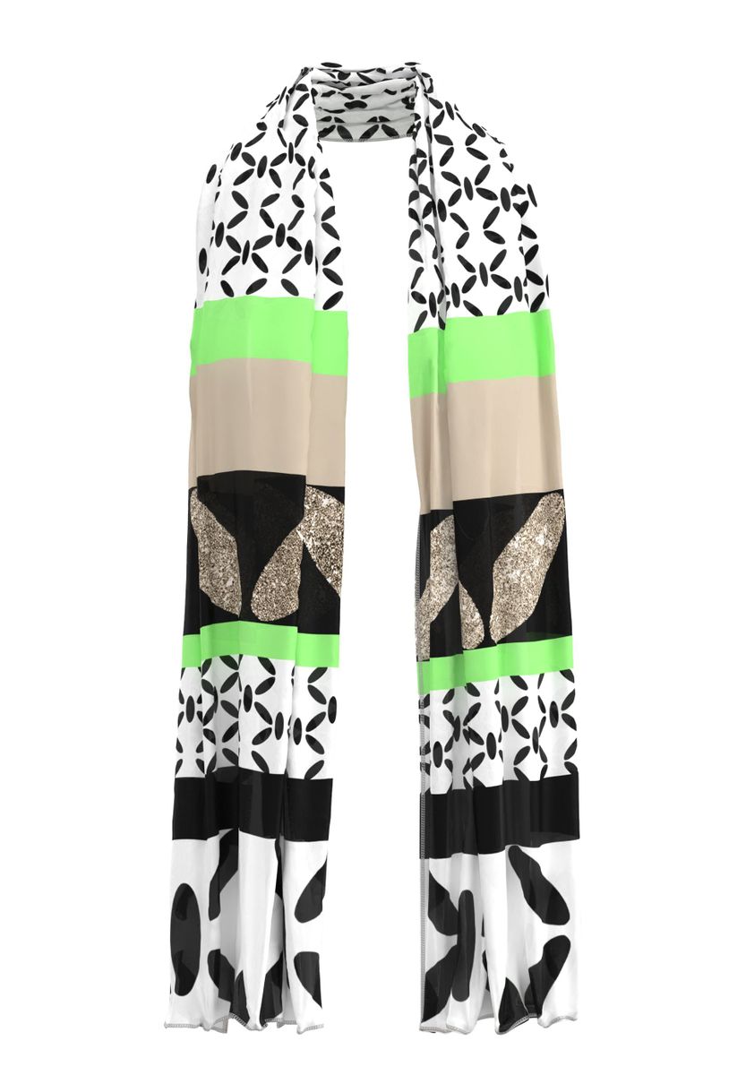 Schal NOS mit markantem Design