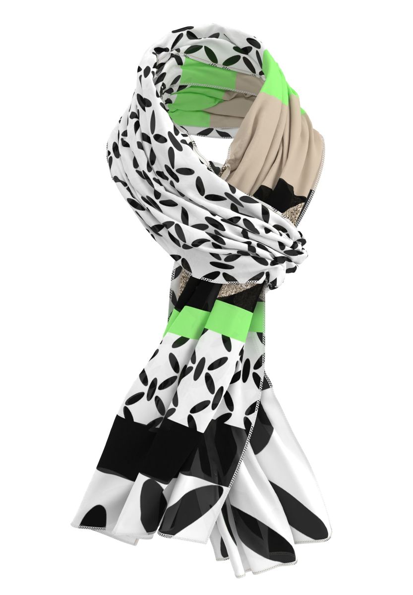 Schal NOS mit markantem Design