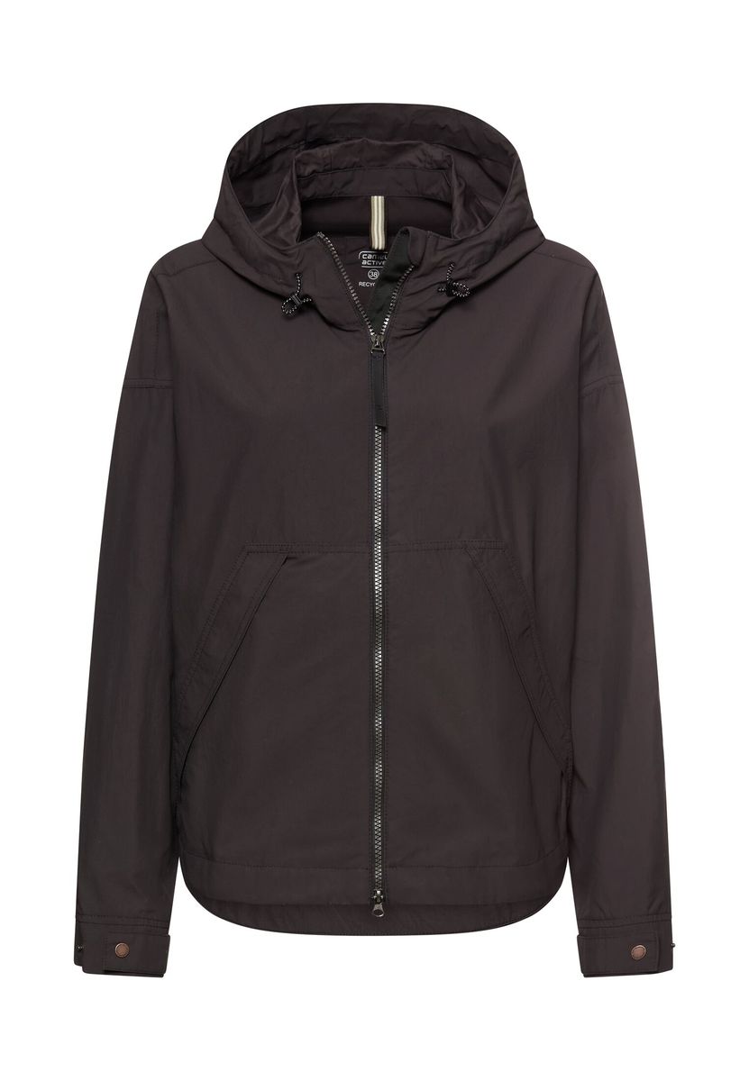 Leicht packbare Übergangsjacke im Oversized Fit
