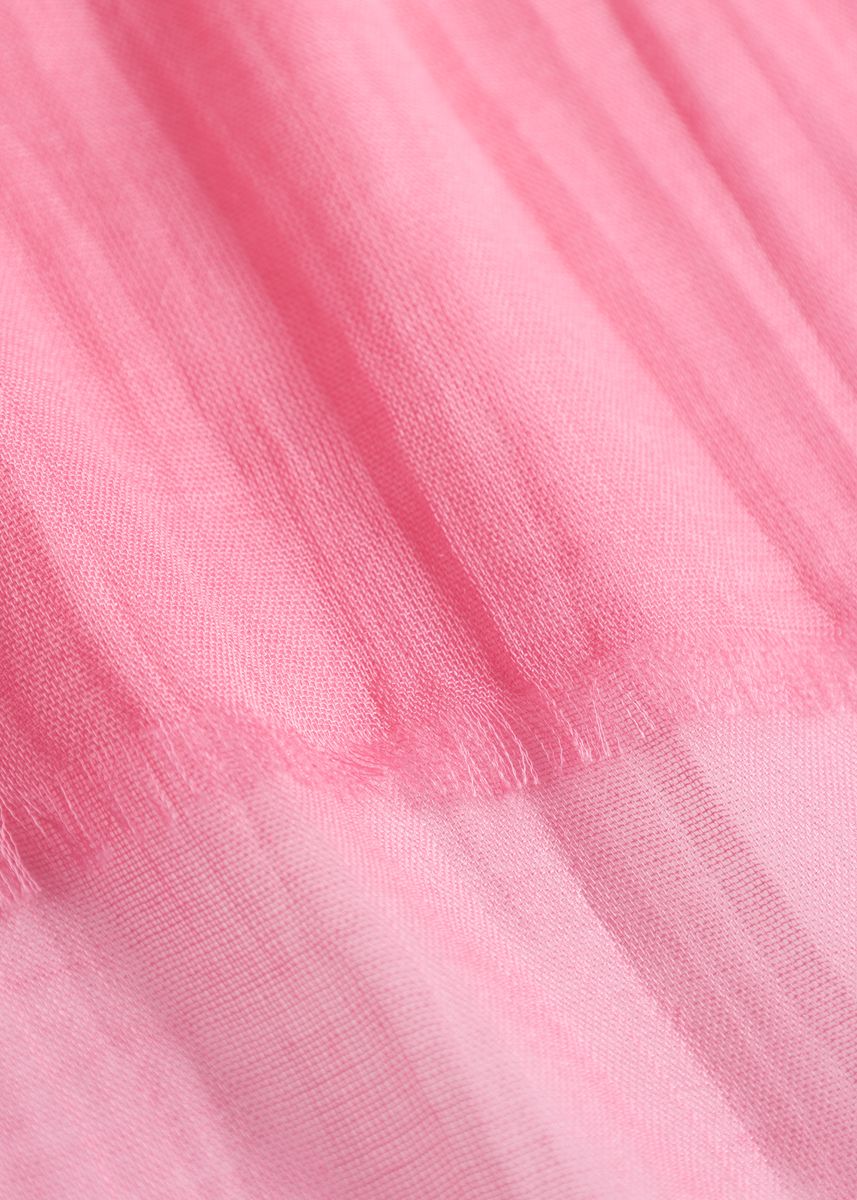 Schal aus Bambus in uni