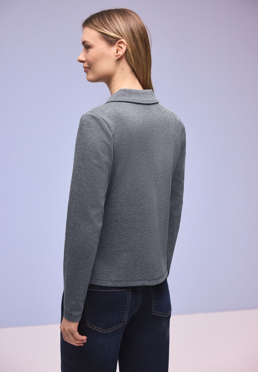 Basic Piqué Blazer