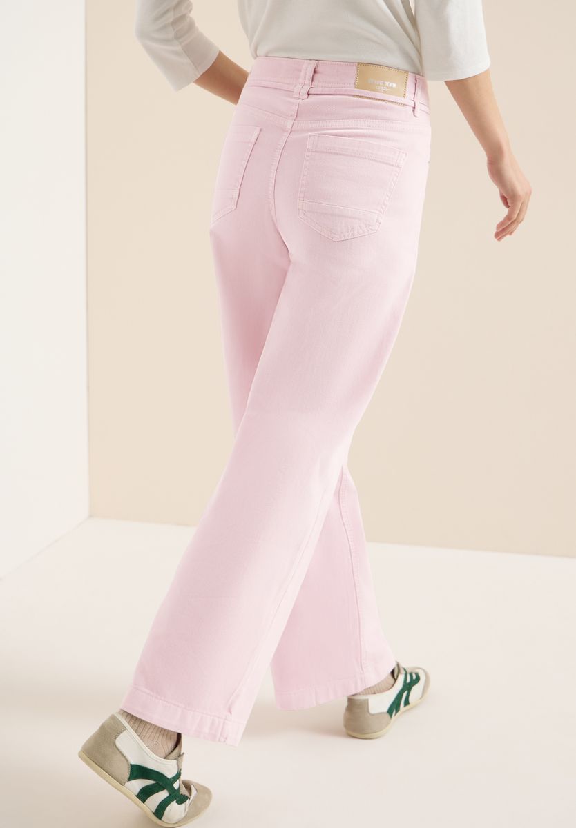 High Waist Wide Leg Jeans im Loose Fit
