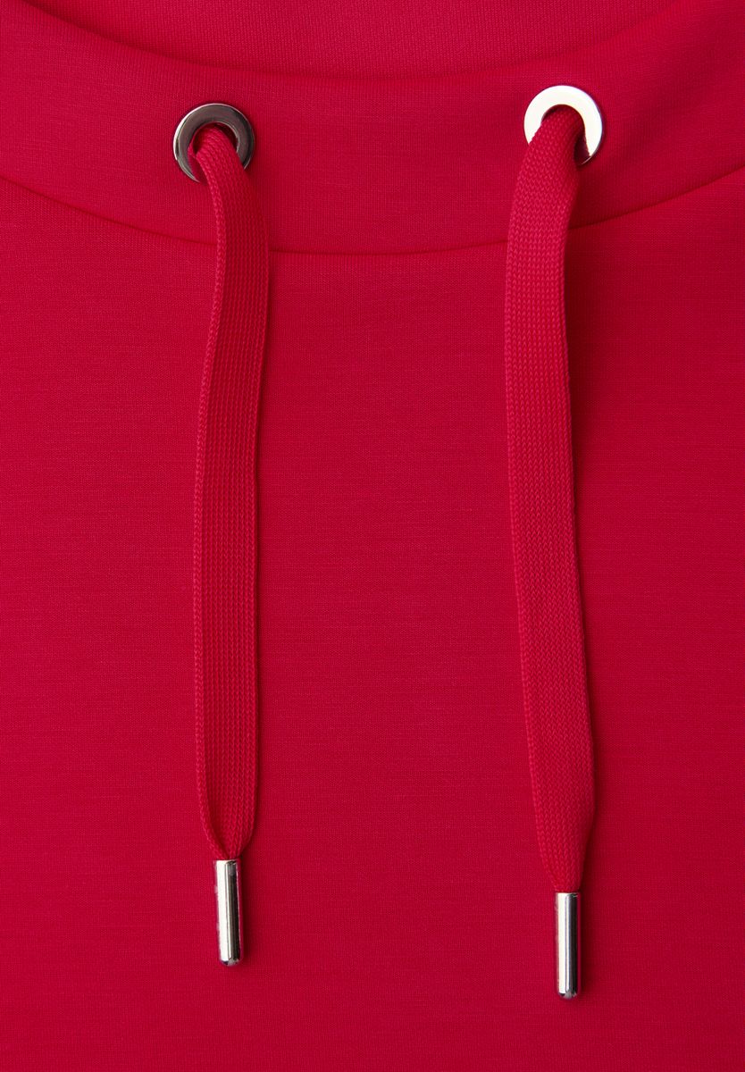 Dropped Shoulder Shirt im Silk-Look