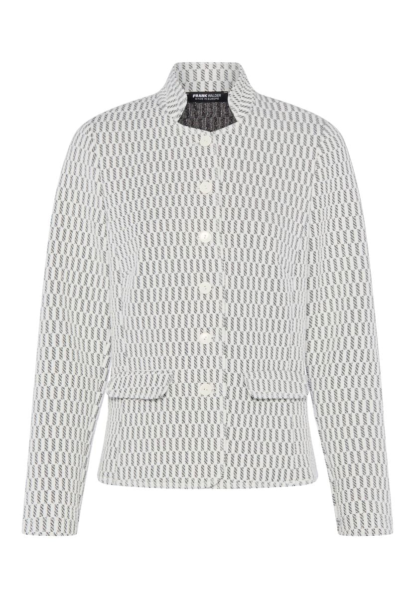 Blazer NOS mit Stehkragen-Detail