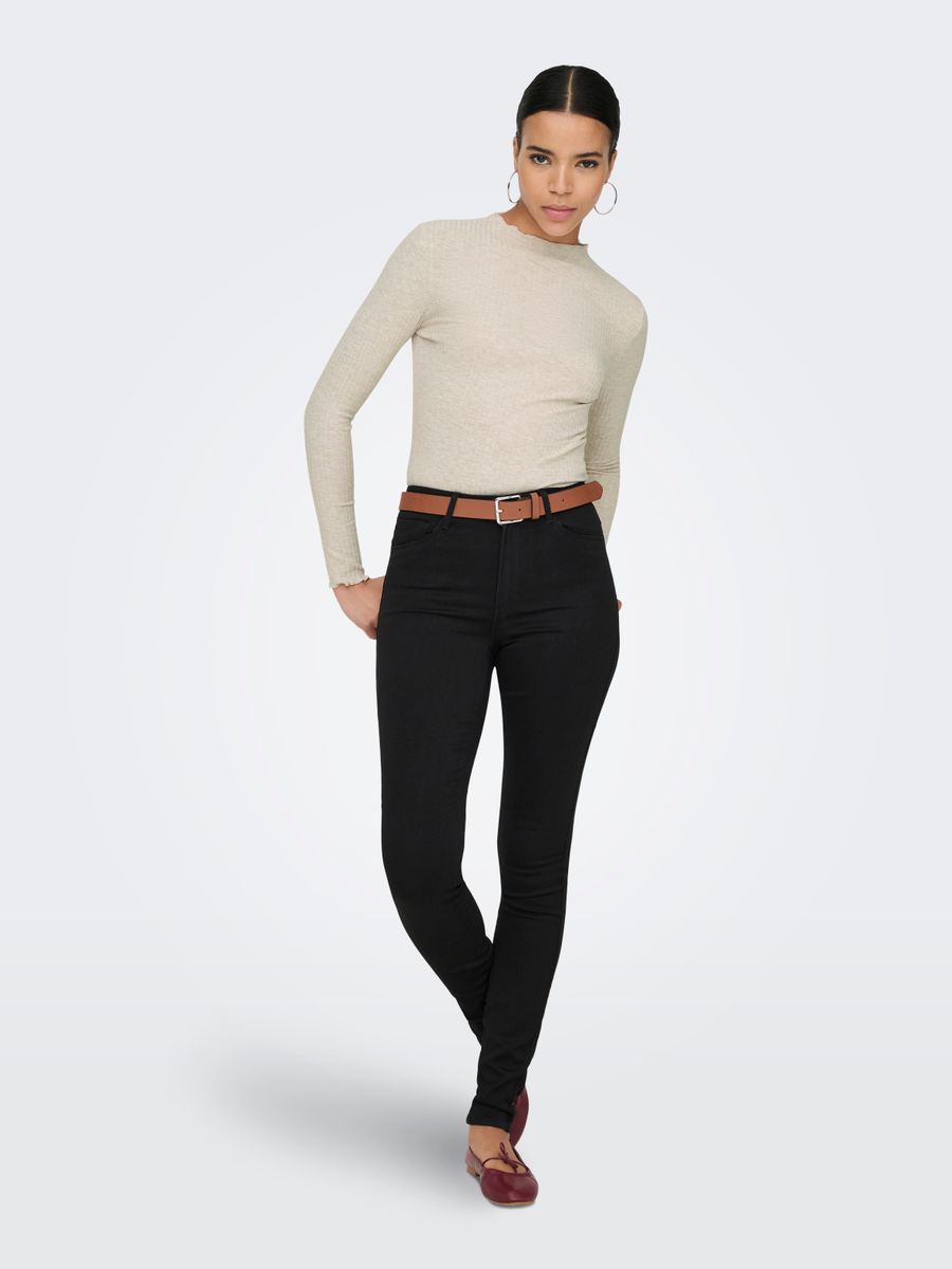 ONLEMMA L/S HIGH NECK TOP NOOS JRS