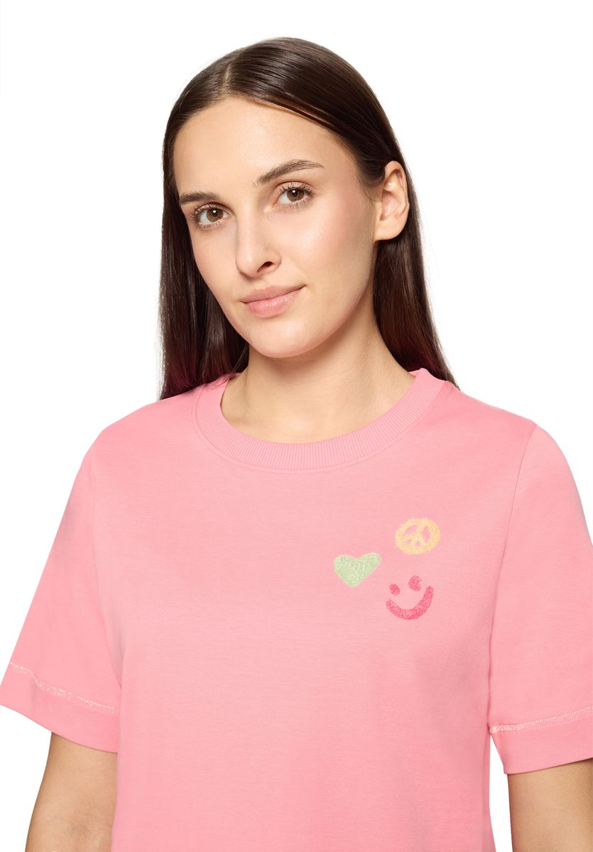Rundhals-Shirt