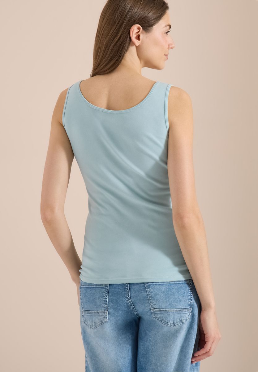 Basic Top aus reiner Baumwolle