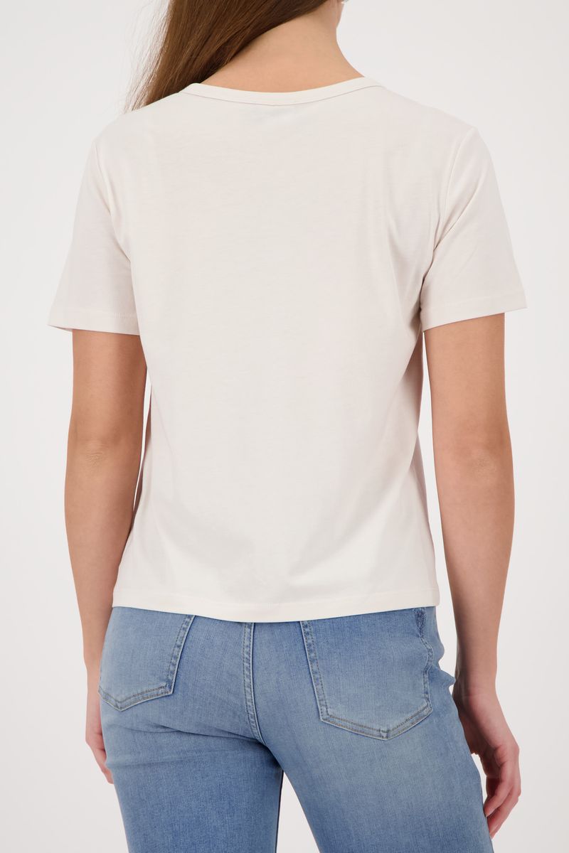T-Shirt mit Schrift-Details