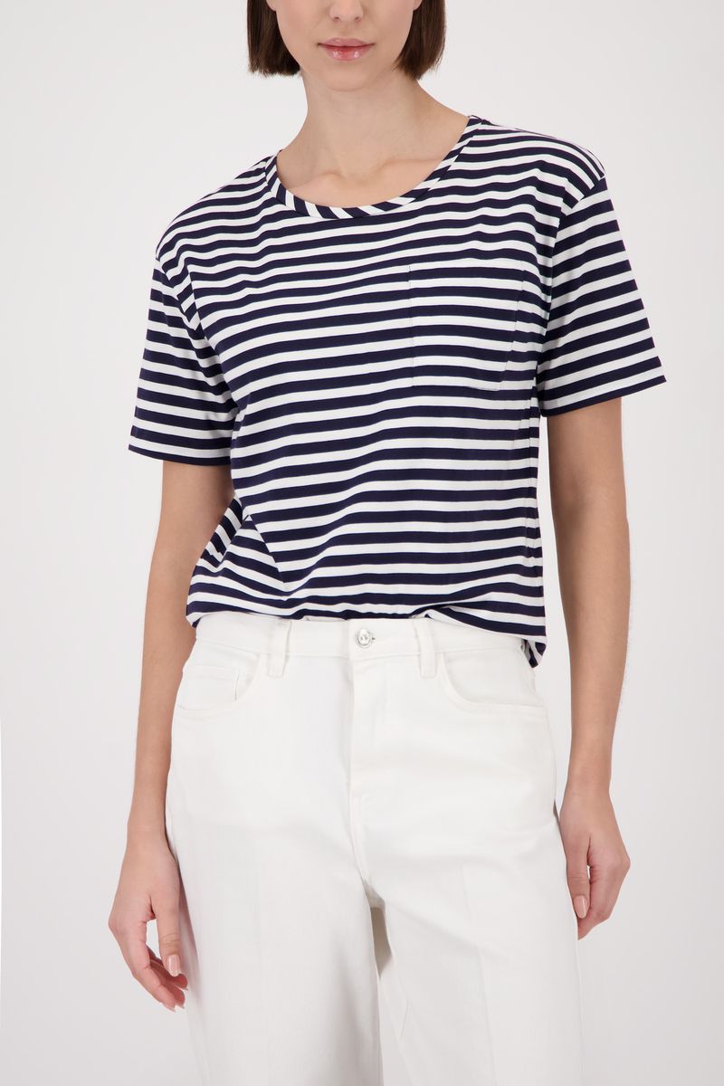 T-Shirt mit Brusttasche