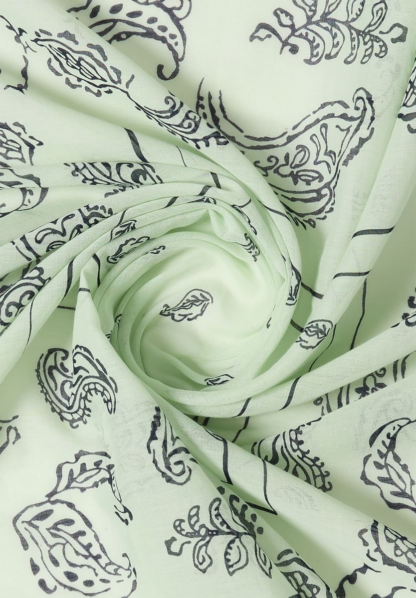 Bandana aus Baumwolle mit Print