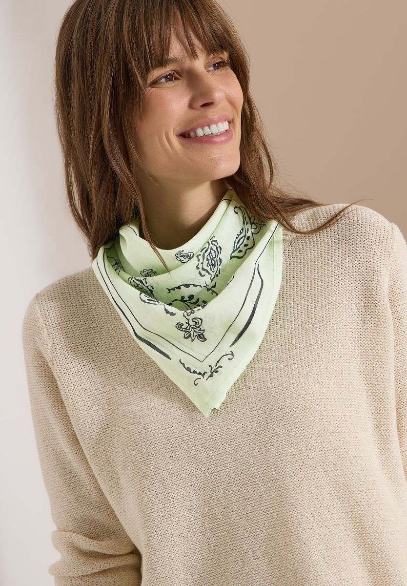 Bandana aus Baumwolle mit Print