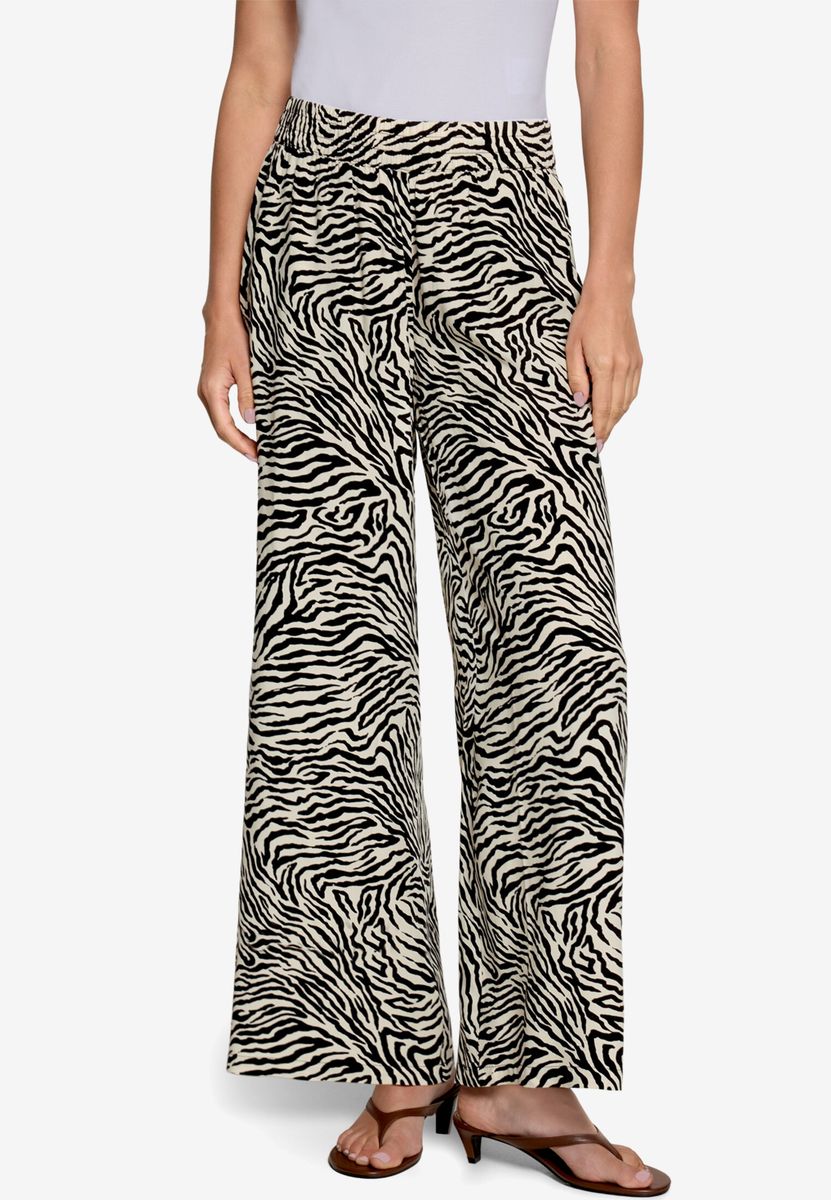 Schlupfhose mit weitem Bein