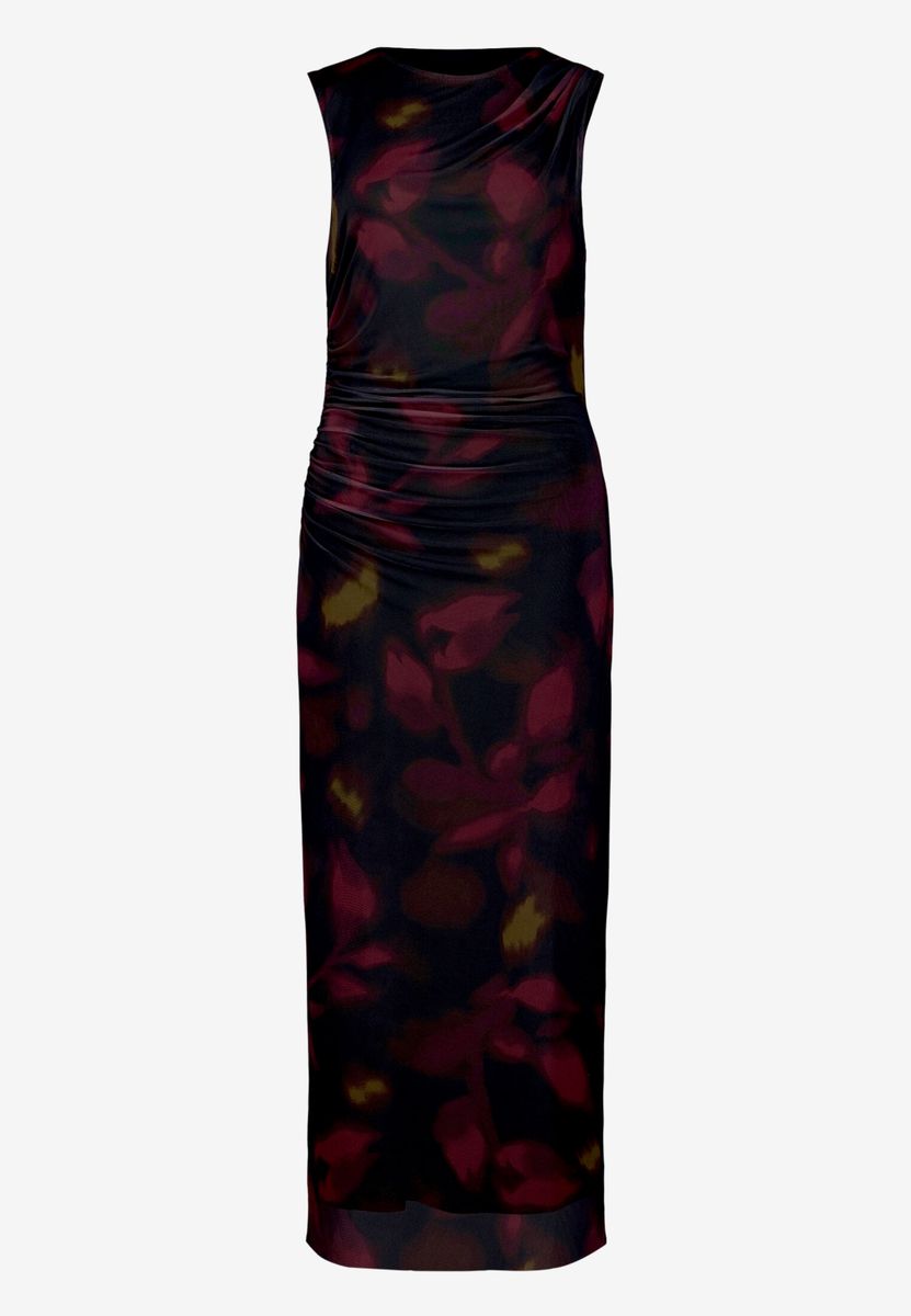 Mesh-Kleid  mit Blumen