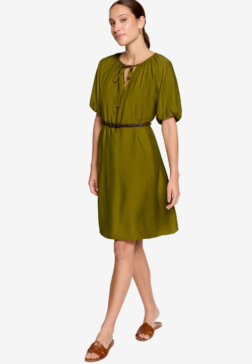 Minikleid  mit Flechtgürtel