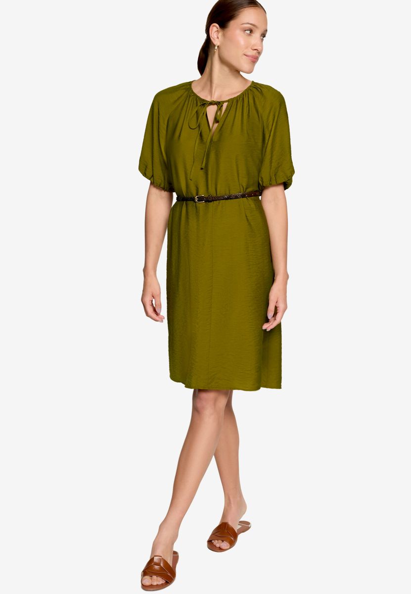 Minikleid  mit Flechtgürtel