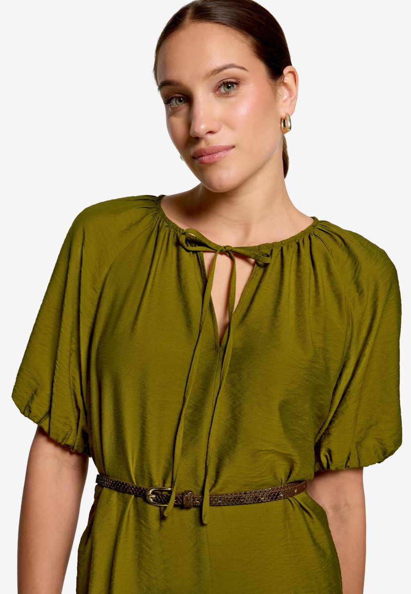 Minikleid  mit Flechtgürtel