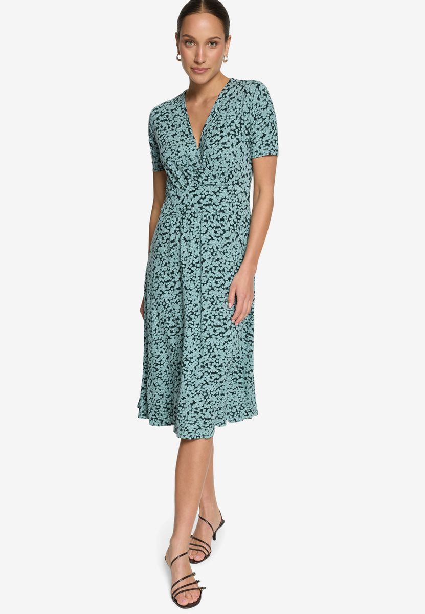 Jerseykleid mit Blumenmuster