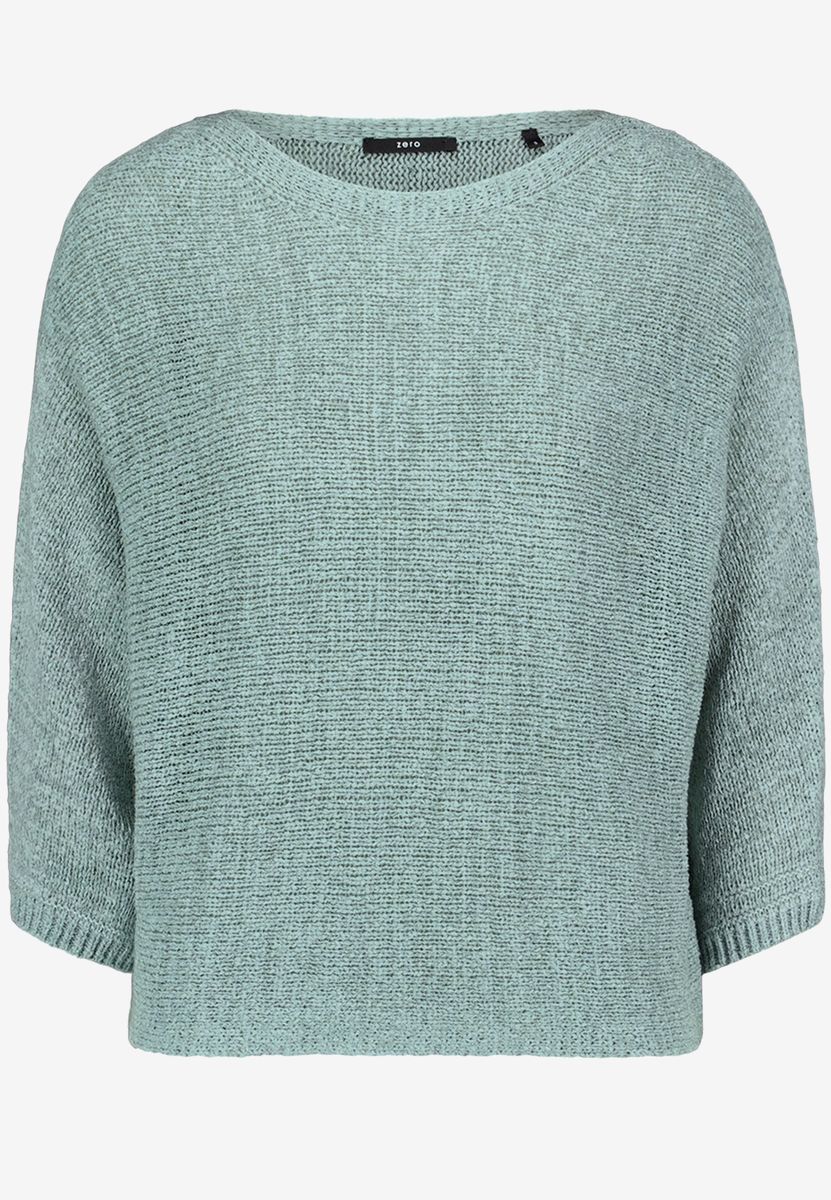 Strickpullover mit Fledermausärmeln