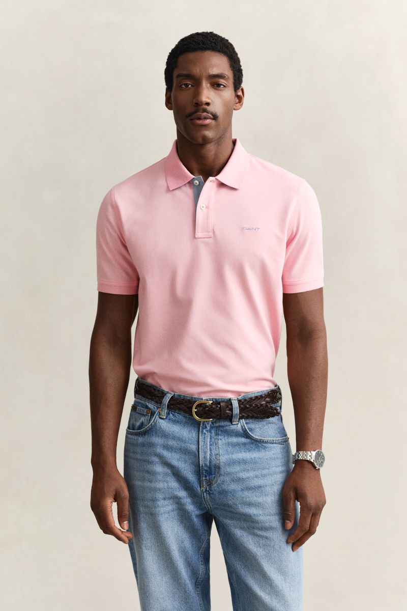 Kontrast Piqué Poloshirt