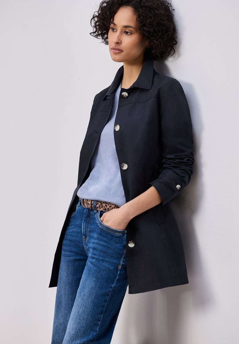 Kurzarm Pullover mit Rundhals