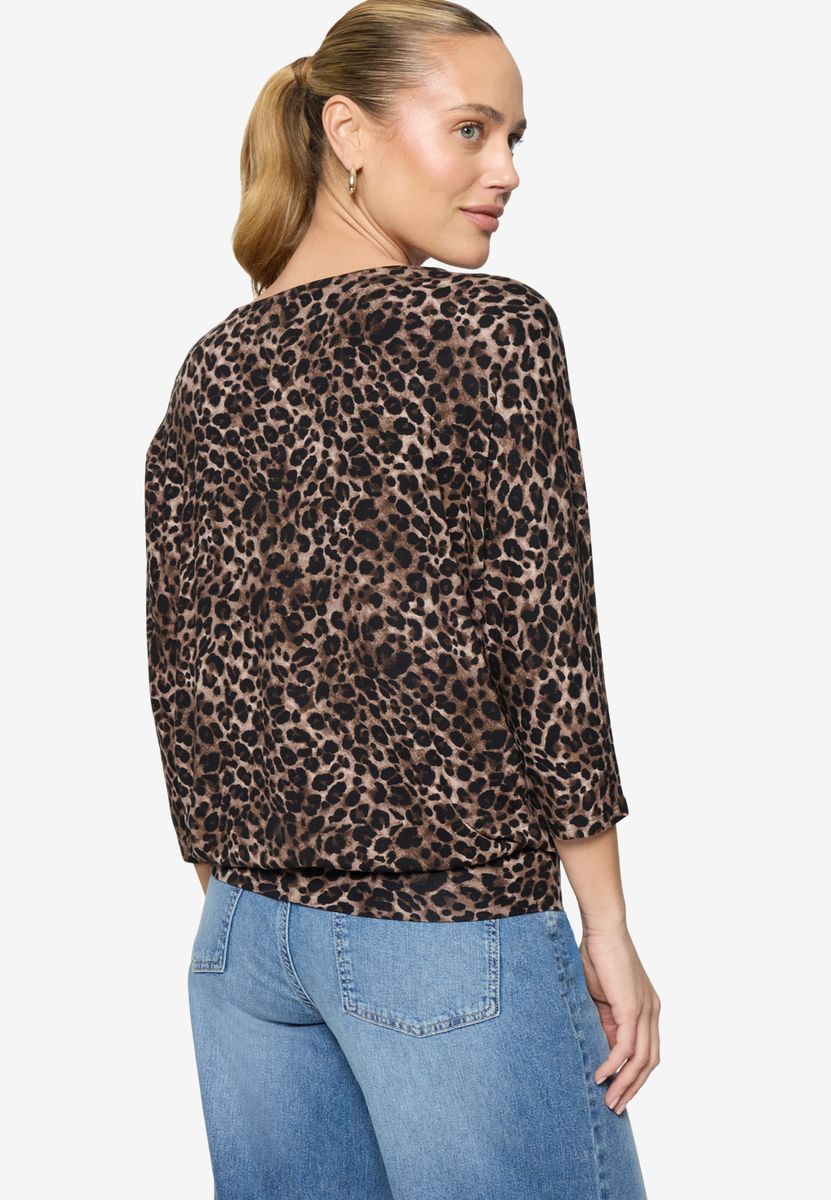 Leo-Shirt  mit 3/4 Arm