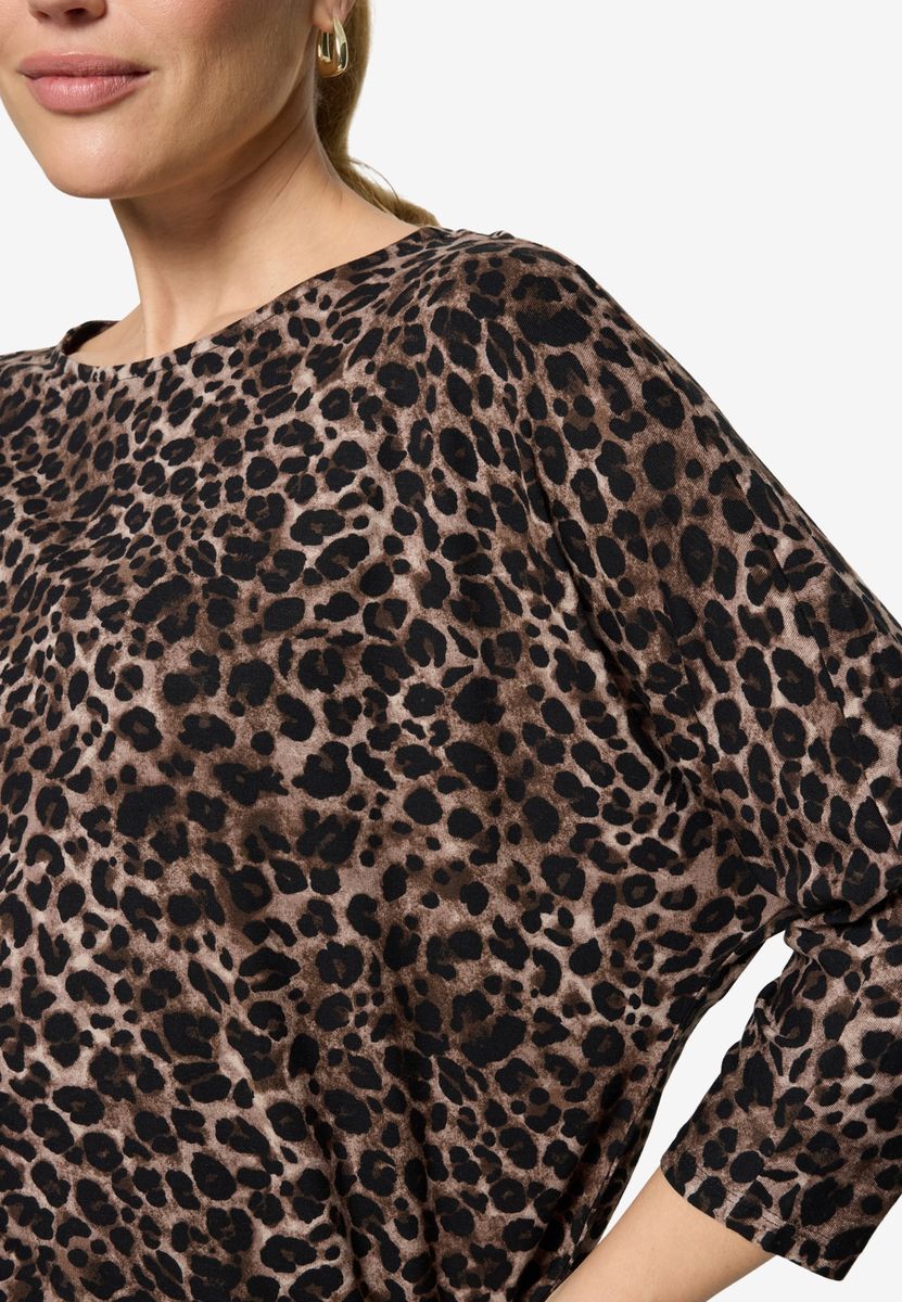 Leo-Shirt  mit 3/4 Arm
