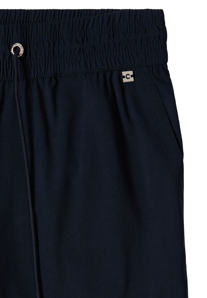 Mid Waist Slim Leg Hose im Casual Fit