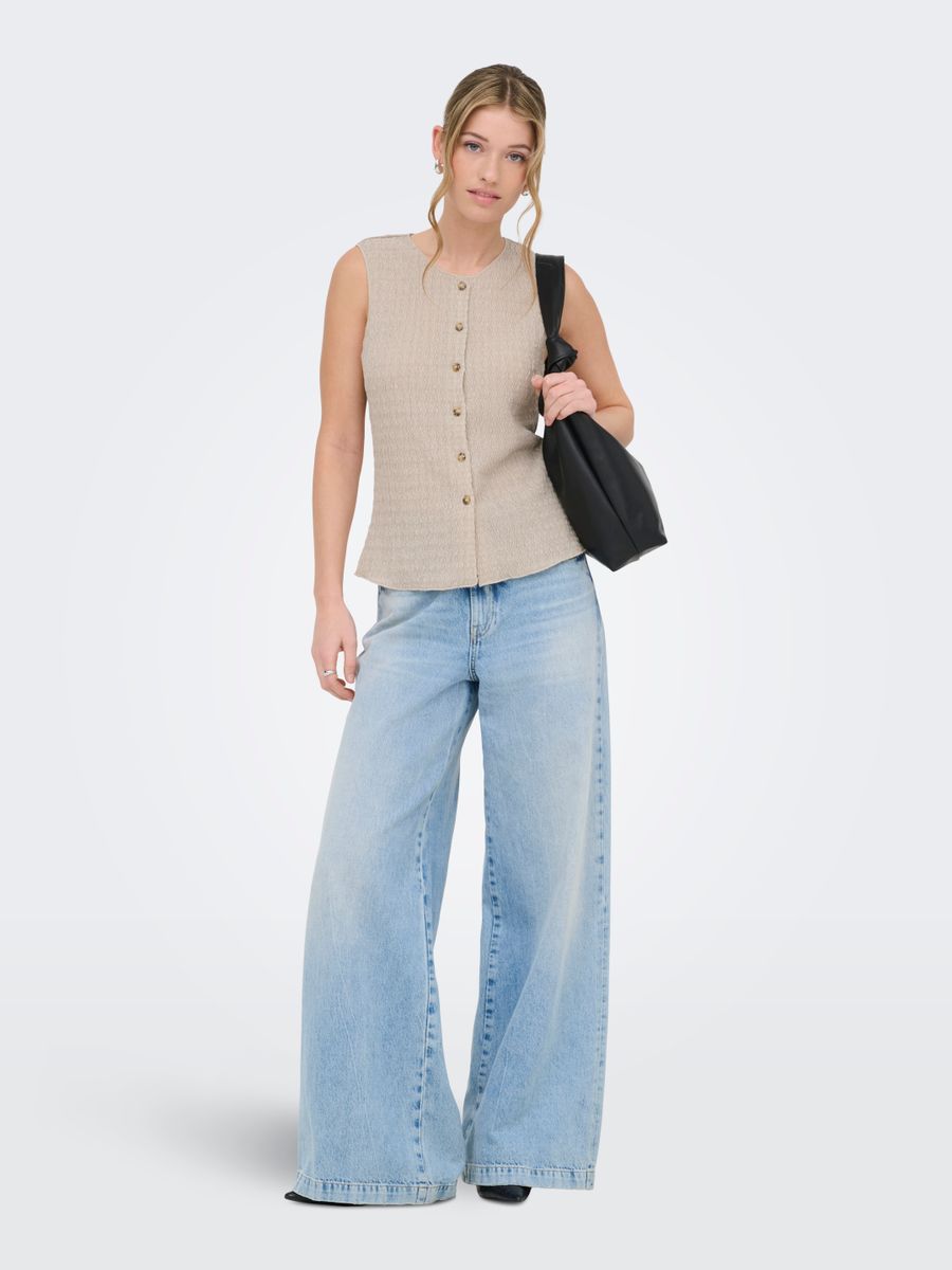ONLILSE S/L STRUCTURE VEST JRS NOOS