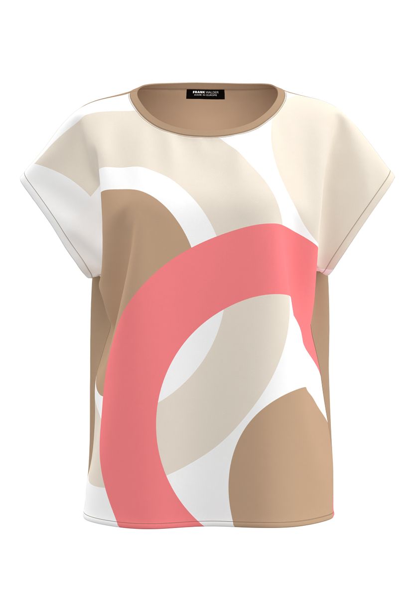 Blusenshirt NOS mit grafischem Design