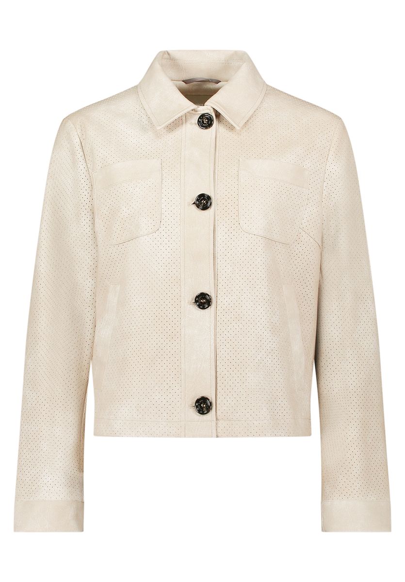 Kunstleder-Jacke