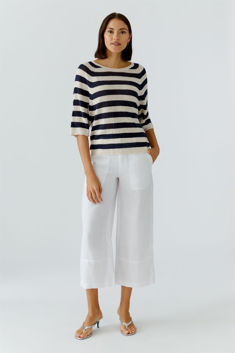 Leinen Pullover
