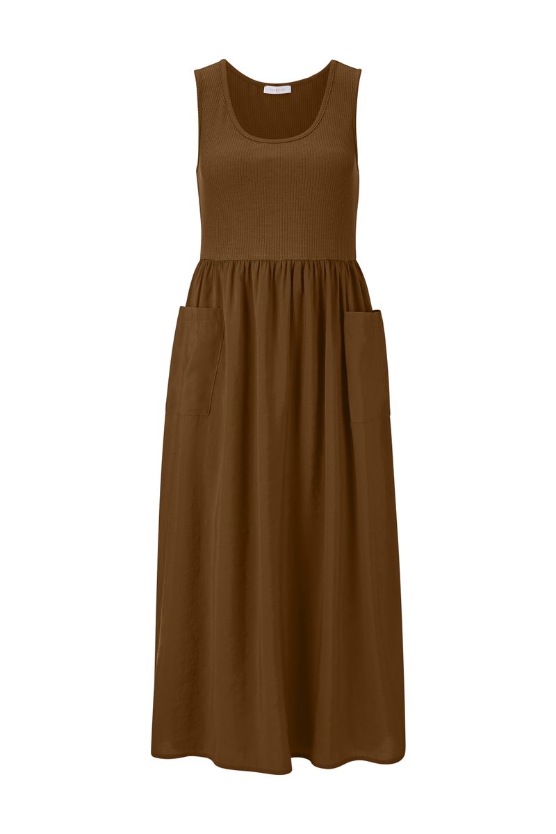 Scuba Mat Mix Parachute Dress