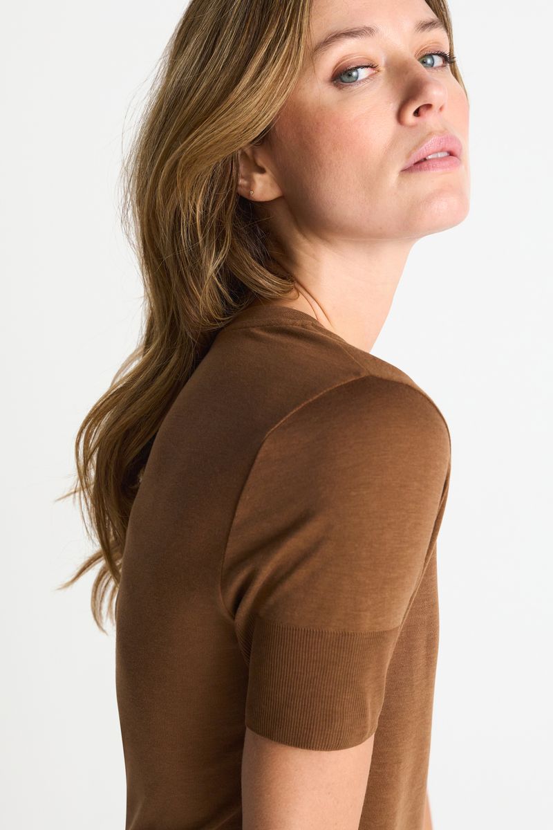 T Fineknit V-Neck Shirt