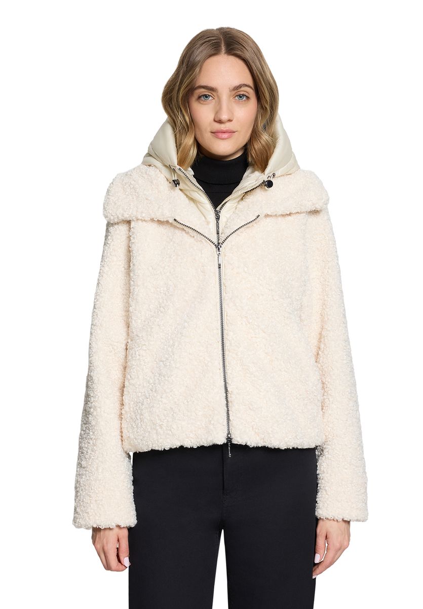 Plüschjacke