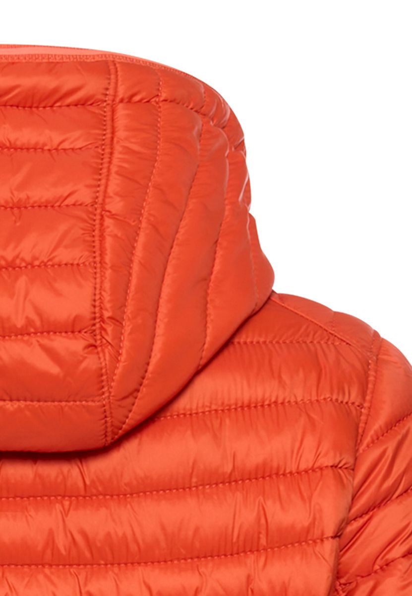 Winddichte Jacke mit seitlichem Strick-Einsatz