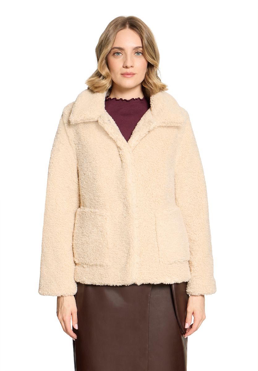 Plüschjacke