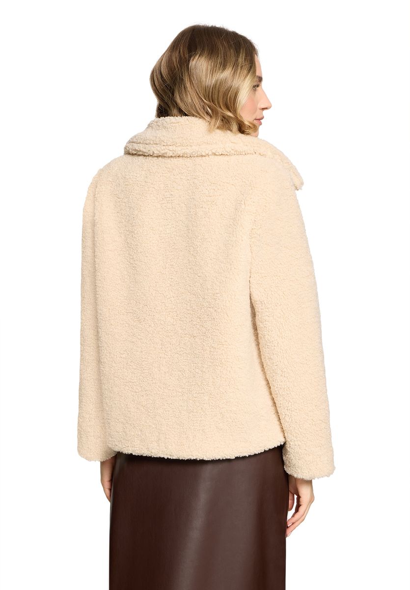 Plüschjacke