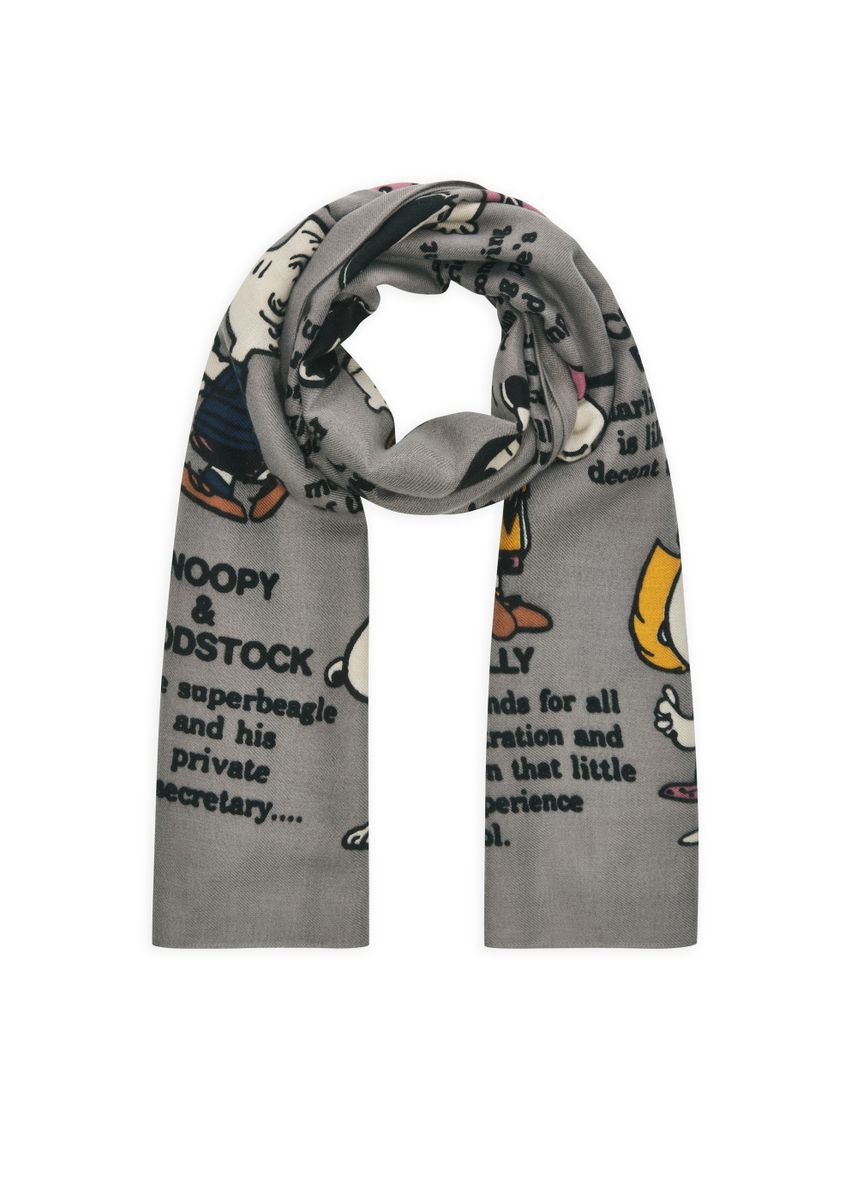 Schal mit Peanuts-Charakteren
